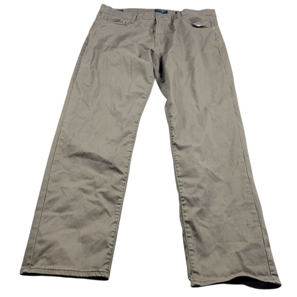 Lucky Brand Jeans Mens 38x30 Brown 221 Straight Pants - Picture 1 of 7